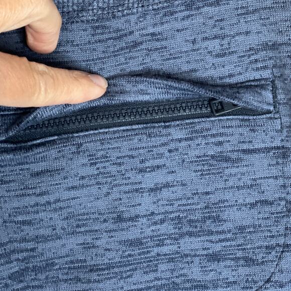 Athleta Downplay Knit Drawstring Waist Mini Skirt Heather Blue Size Small - Picture 6 of 10